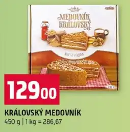Terno Královský medovník nabídka