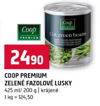 Terno Coop premium zelené fazolové lusky nabídka