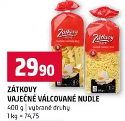 Terno Zátkovy Vaječné válcované nudle nabídka