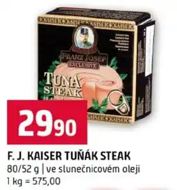 Terno F. J. kaiser tuňák steak nabídka