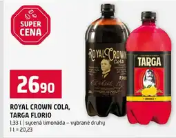 Terno Royal crown cola, targa florio nabídka
