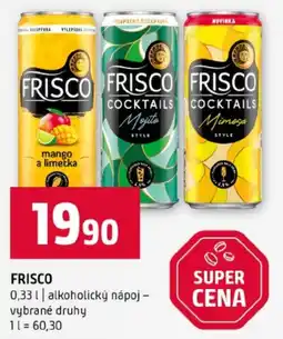 Terno FRISCO alkoholický nápoj nabídka