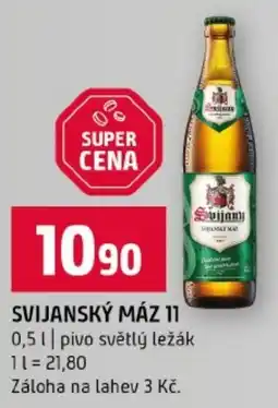 Terno Svijanský máz 11 pivo světlý ležák nabídka