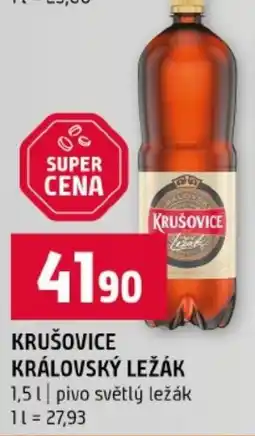 Terno Krušovice královský ležák nabídka