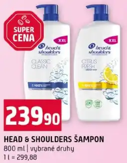 Terno Head & shoulders šampon nabídka