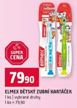 Terno Elmex dětský zubní kartáček nabídka