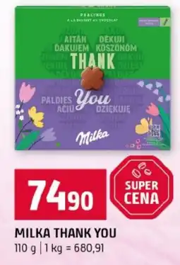 Terno Milka thank you nabídka