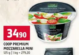 Terno Coop premium mozzarella mini nabídka