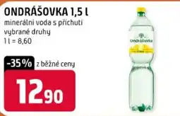 Terno Ondrášovka minerální voda s příchutí nabídka