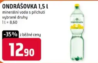 Terno Ondrášovka minerální voda s příchutí nabídka