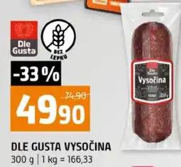 Terno Dle gusta vysočina nabídka