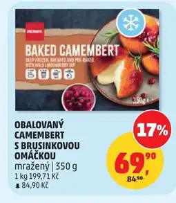 Penny Market Obalovaný camembert s brusinkovou omáčkou nabídka