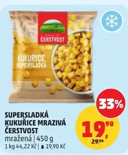 Penny Market Supersladká kukuřice mrazivá čerstvost nabídka