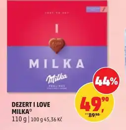 Penny Market Dezert i love milka nabídka