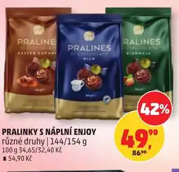 Penny Market Prallinky s naplni Enjoy nabídka