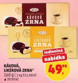 Penny Market KÁVOVÁ, LIKEROVA ZRNA nabídka