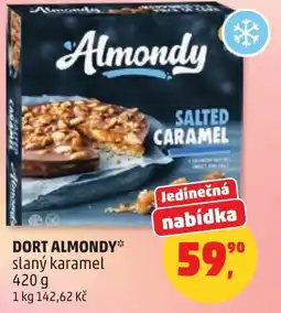 Penny Market Dort almondy slaný karamel nabídka