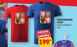Penny Market Fanouškovské triko nabídka