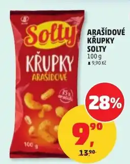 Penny Market Arašídové křupky solty nabídka