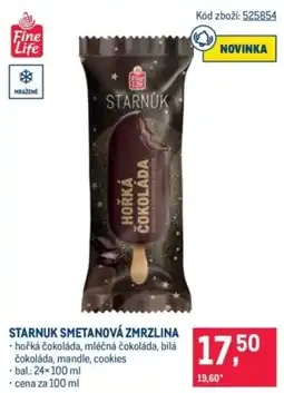 Makro Starnuk smetanová zmrzlina nabídka