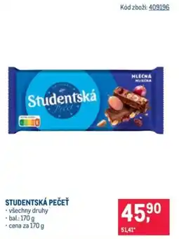 Makro Studentská pečeť nabídka