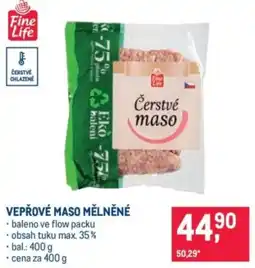 Makro Vepřové maso mělněné nabídka