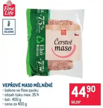 Makro Vepřové maso mělněné nabídka