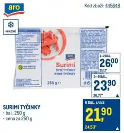 Makro Surimi tyčinky nabídka
