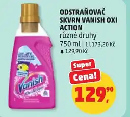 Penny Market Odstraňovač skvrn vanish oxi action nabídka