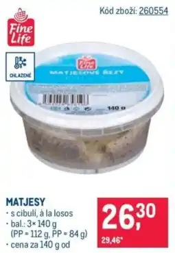 Makro Matjesy nabídka