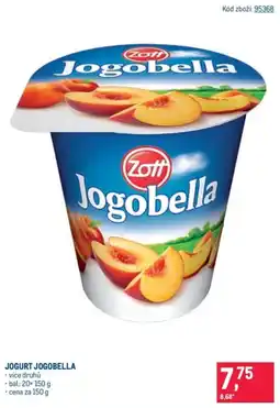 Makro Zott Jogurt jogobella nabídka