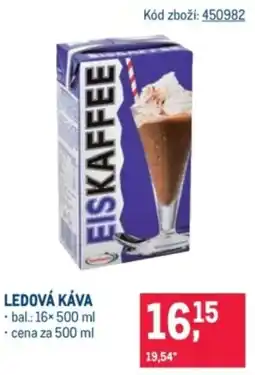 Makro Ledová káva nabídka