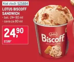 Makro Lotus biscoff sandwich nabídka