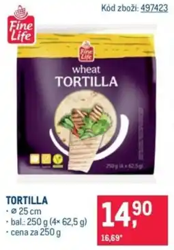 Makro Fine Life Tortilla nabídka