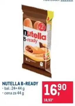 Makro Nutella B-ready nabídka