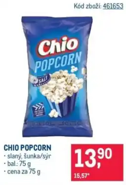 Makro Chio popcorn nabídka