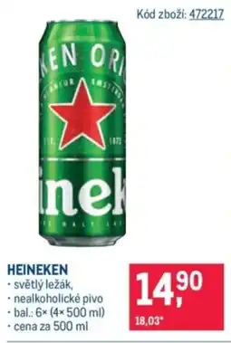 Makro Heineken nabídka
