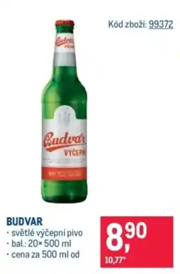 Makro Budvar nabídka