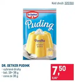 Makro Dr. oetker pudink nabídka