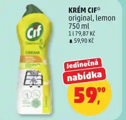 Penny Market Krém Cif original, lemon nabídka