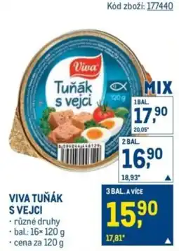 Makro Viva tuňák s vejci nabídka