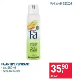 Makro Fa antiperspirant nabídka