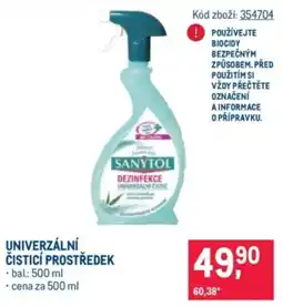 Makro Univerzální čisticí prostředek nabídka