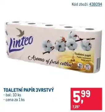 Makro TOALETNÍ PAPÍR 3VRSTVÝ nabídka