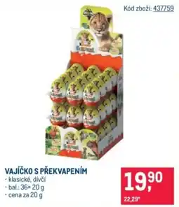 Makro Vajíčko s překvapením nabídka