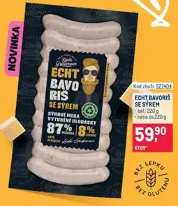 Makro Echt bavoriš se syrem nabídka