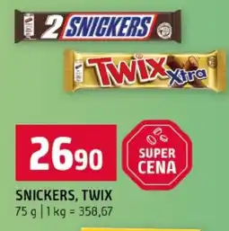 Terno SNICKERS, TWIX nabídka