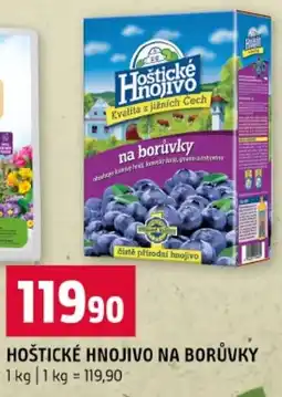 Terno Hoštické hnojivo na borůvky nabídka