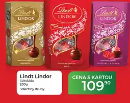 Tamda Foods Lindt Lindor čokoláda nabídka