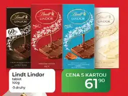 Tamda Foods Lindt Lindor tablet nabídka